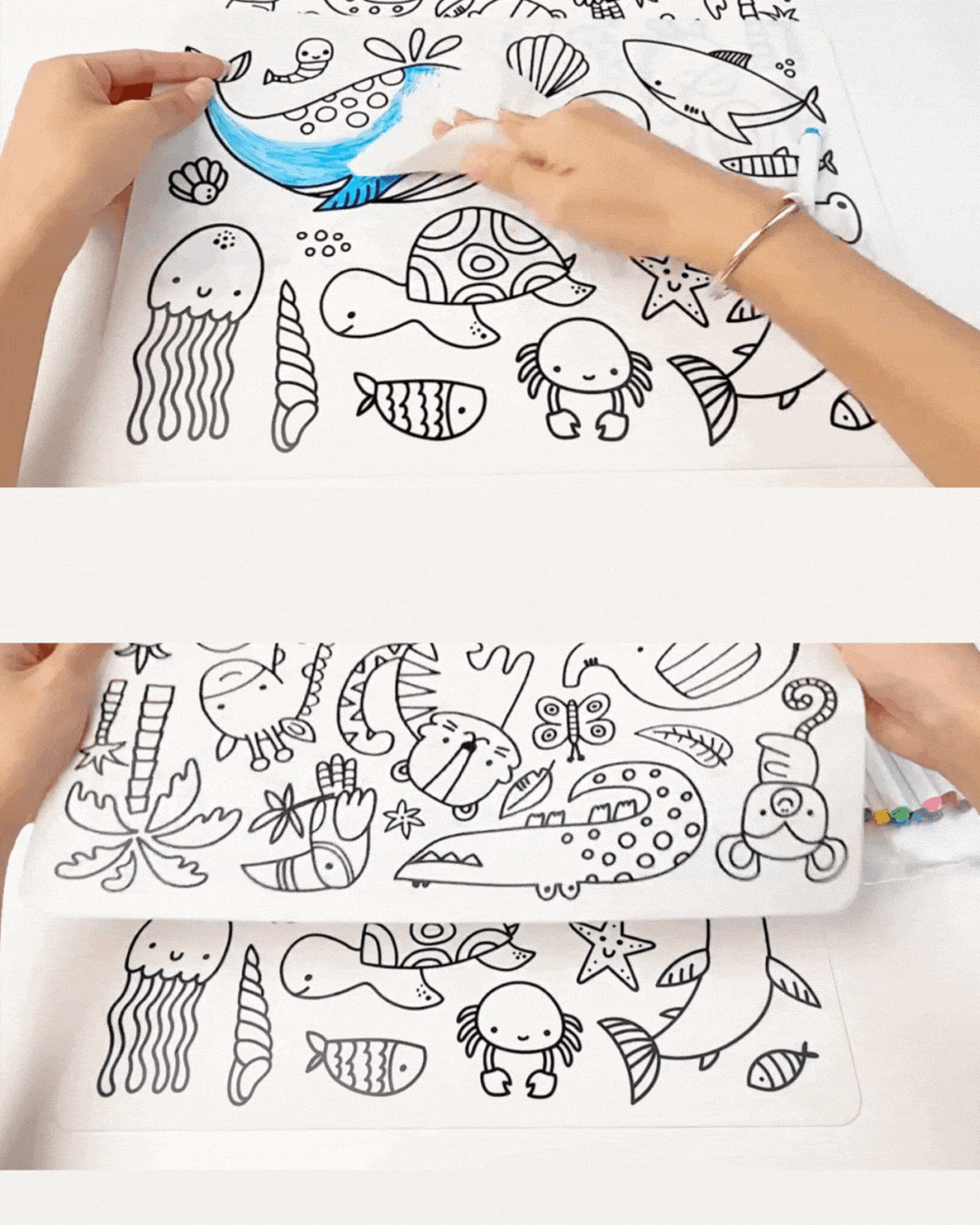 SiliPad - Multifunktionale Malunterlage