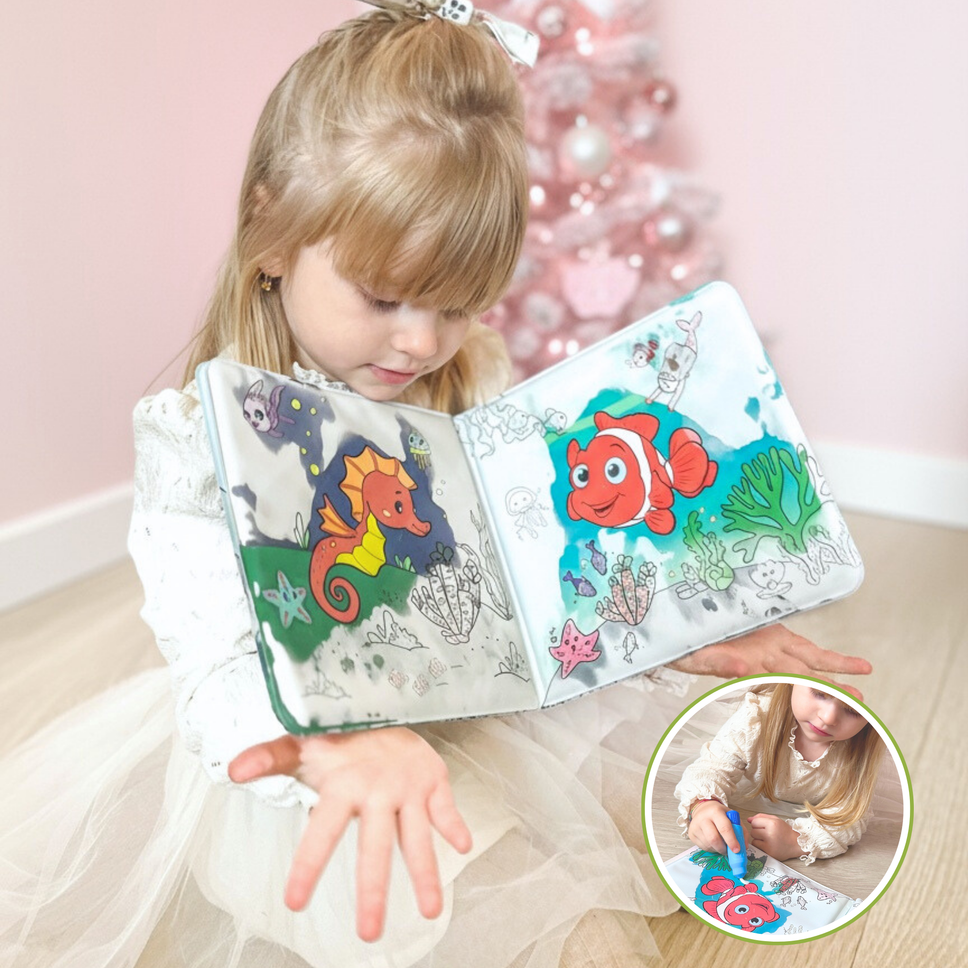 ColorMe – Magisches Wasser-Malbuch